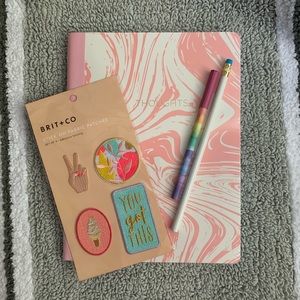 BRIT + CO Patches + Two Notebooks